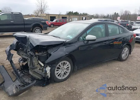 2018 Subaru Impreza 2.0I Premium из США, поврежденный, VIN 4S3GKAD69J3600173